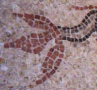 terracotta in mosaic
