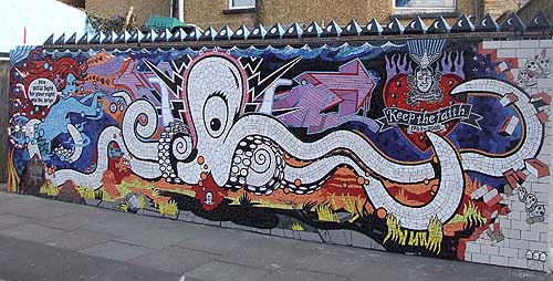 Mosaic wall Mosaic wall