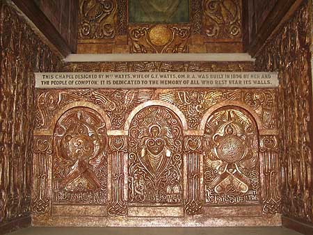Altar of the Watts Chapel Altar of the Watts Chapel