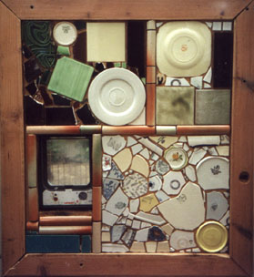 mosaic catflap