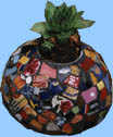 pique assiette mosaic planter