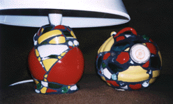 mosaic lamp bases