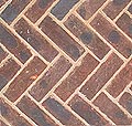 herring bone brick pattern