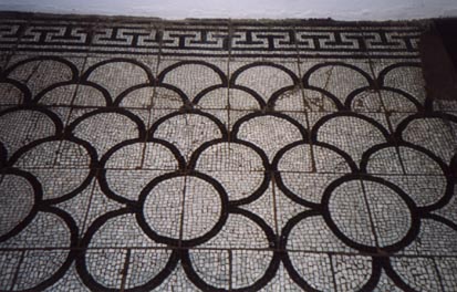 mosaic floor