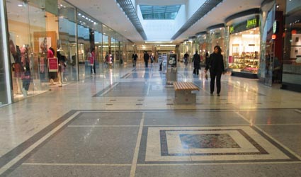 shopping mall mosaic