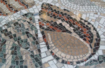 shell mosaic