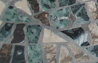 shells mosaic detail