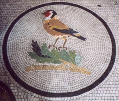 goldfinch mosaic
