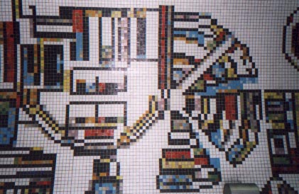 northern line mosaic