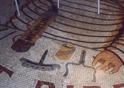 bibendum floor mosaic