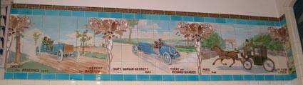 ceramic tile frieze