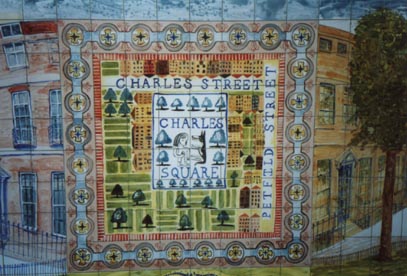 charles square tile panel