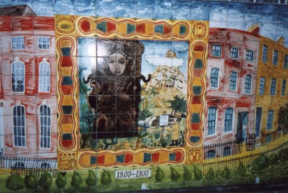 charles square tile panel