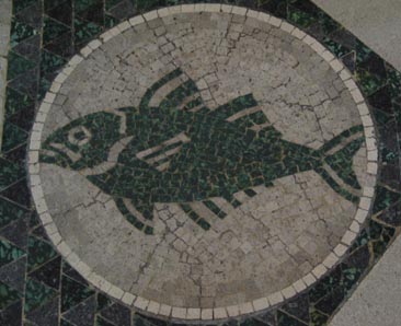 fish mosaic