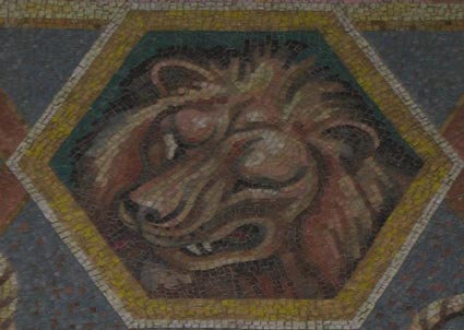 lion mosaic