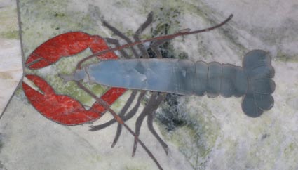 opus sectile lobster