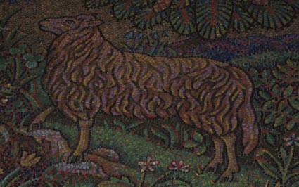 mosaic sheep