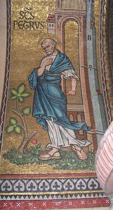 Saint Peter mosaic