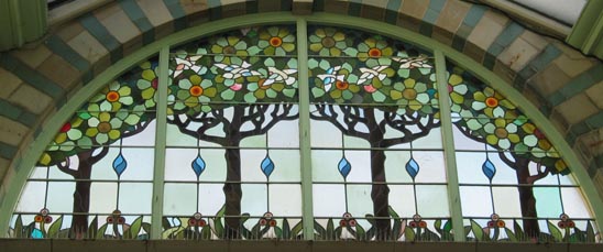 Norwich Royal Arcade stained glass