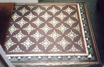 tiled floor