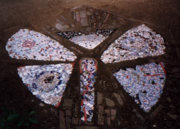 butterfly mosaic