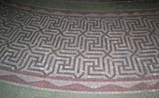 mosaic floor