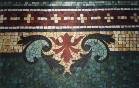 mosaic floor