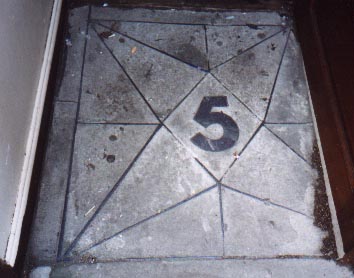 number five doorway