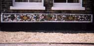 house wall mosaic, Bury Street