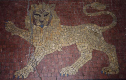 lion mosaic