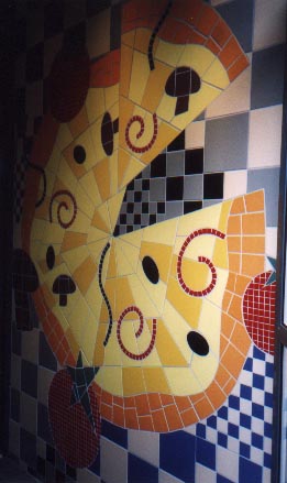 pizza hut mosaic