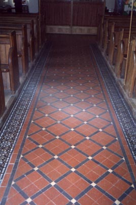 aisle, Shipdham Church