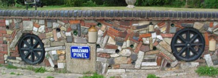 mosaic wall