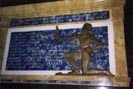 lapis lazuli WW2 plaque