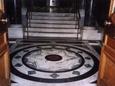 marble floor pavement design