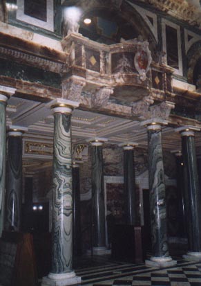Cipollino marble columns