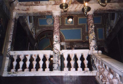 marble staircase