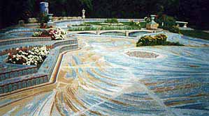 mosaic terrace