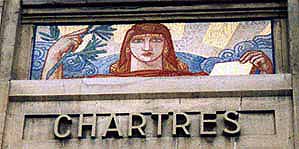 chartres mosaic