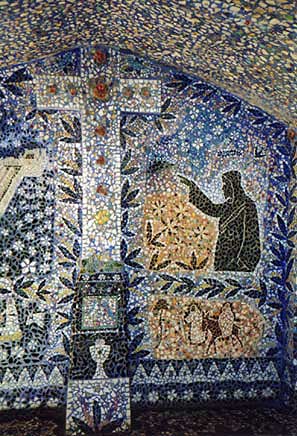 mosaic cross