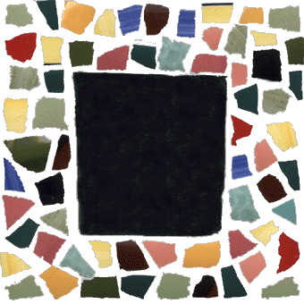 mosaic grout color simulation
