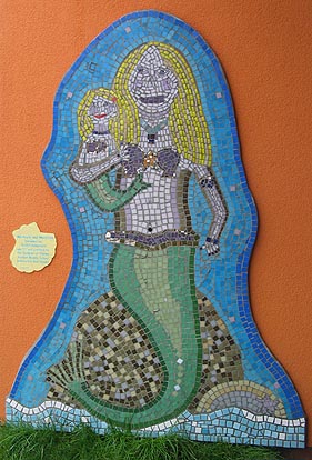 mermaid mosaic