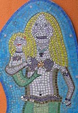 mermaid mosaic