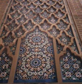 Morrocan zillij mosaic