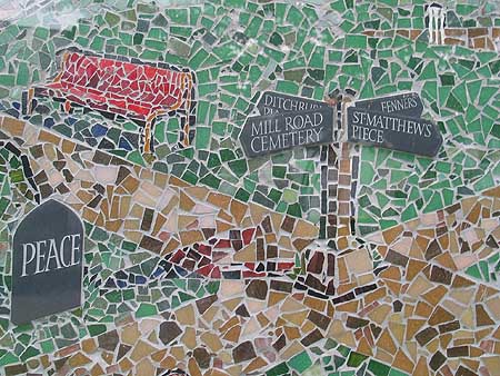 mosaic in Norfolk Street