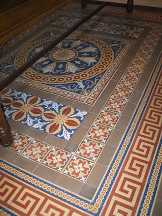 encaustic tiles