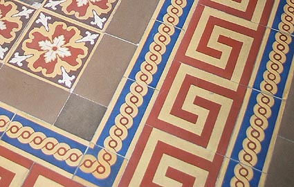 encaustic tiles