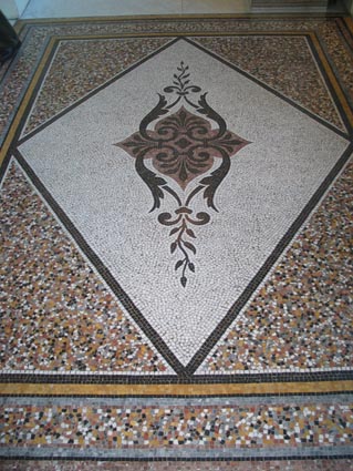 mosaic floor