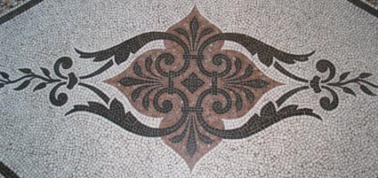 mosaic floor