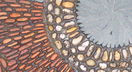 pebble mosaic Edinburgh